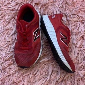 Red new balance fresh foams